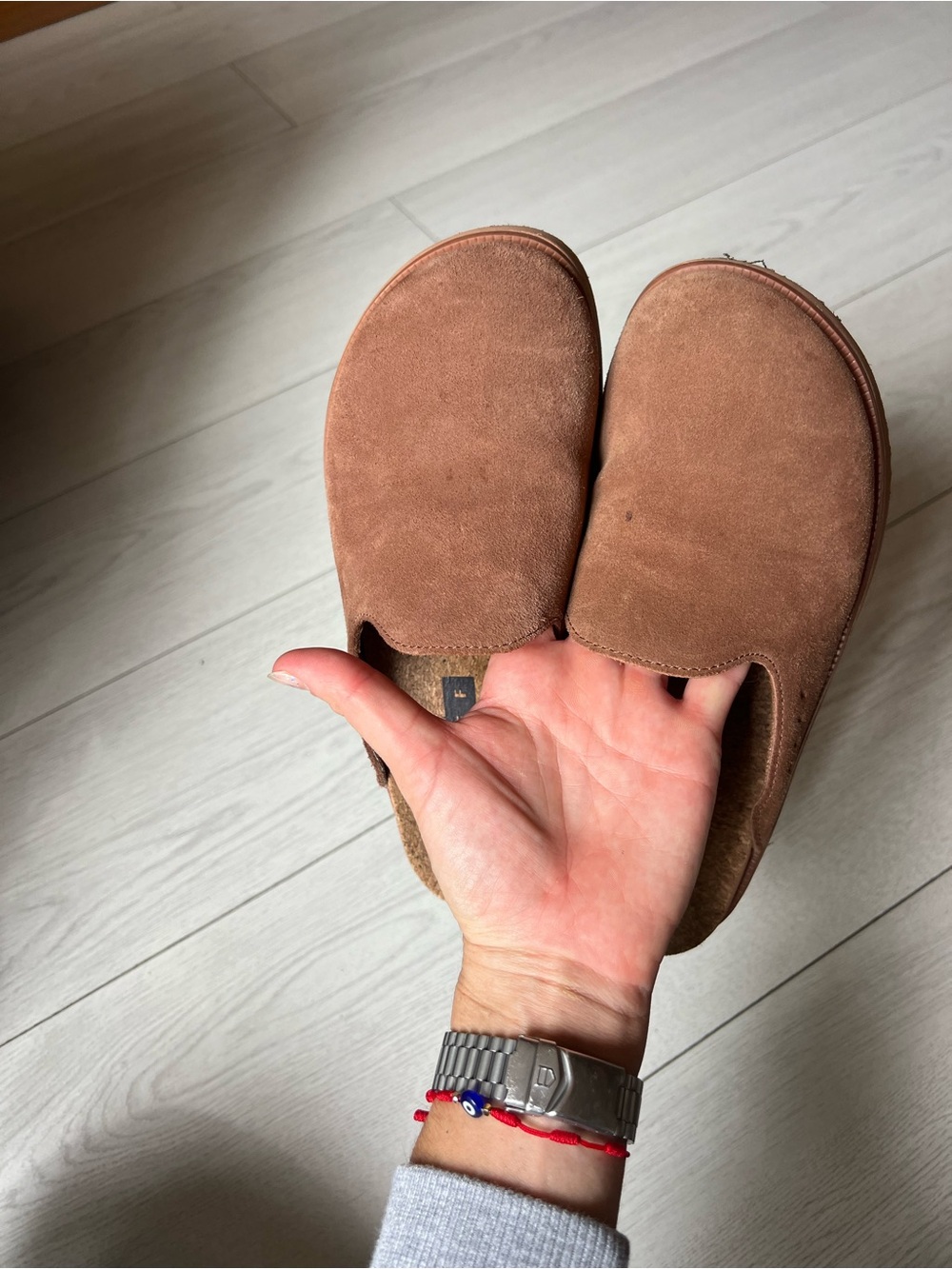 Reef suede clogs women size us 7